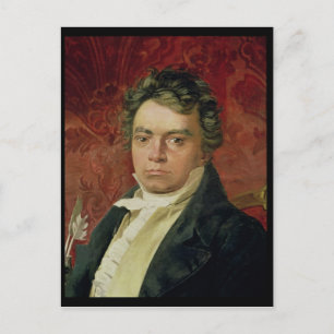 Carte Postale Portrait de Ludwig Van Beethoven