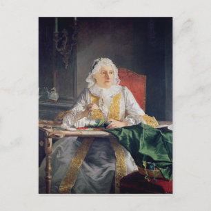 Carte Postale Portrait de Madame Antoine Crozat, 1741