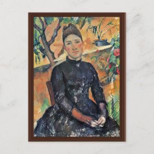 Carte Postale Portrait De Madame Cezanne Dans La Serre