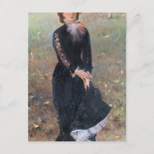 Carte Postale Portrait de Madame Edouard Pailleron, 1879