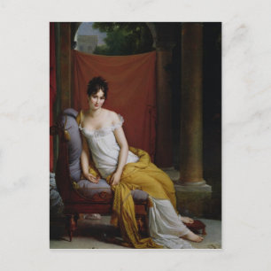 Carte Postale Portrait de Madame Recamier