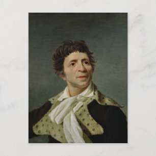 Carte Postale Portrait de Marat 1793