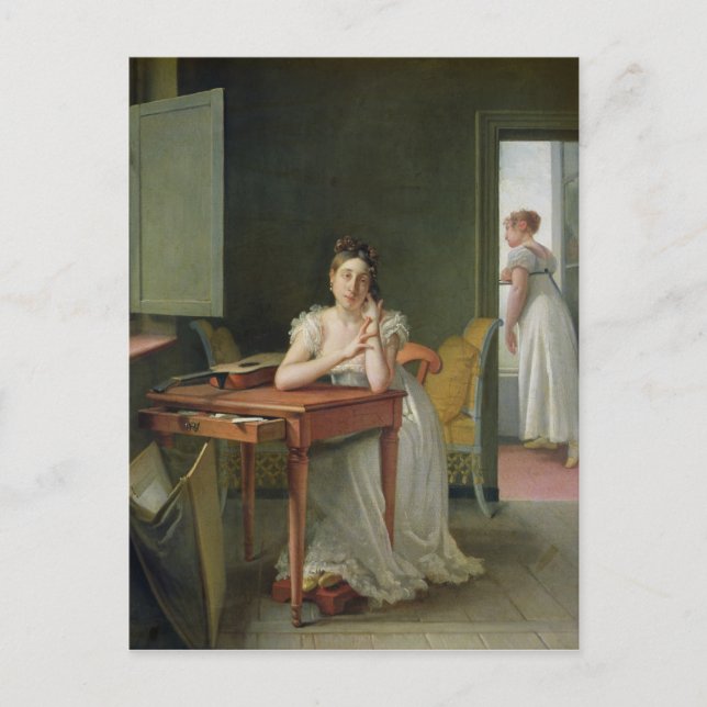 Carte Postale Portrait de Marceline Desbordes-Valmore (Devant)