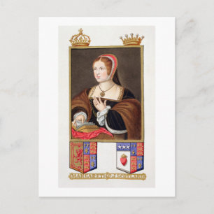 Carte Postale Portrait de Margaret Tudor (1489-1541)
