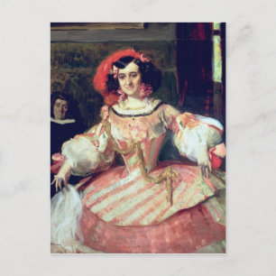 Carte Postale Portrait de Maria Guerrero