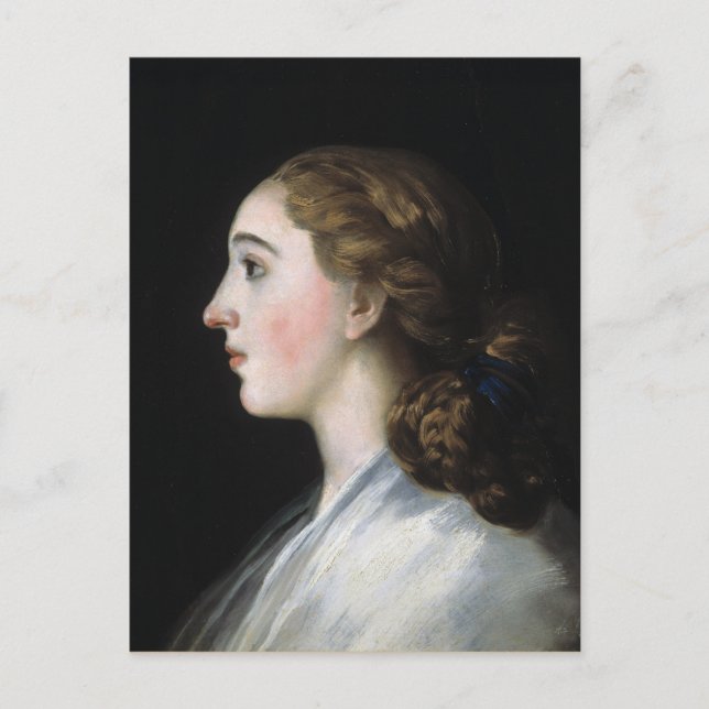 Carte Postale Portrait de Maria Teresa de Vallabriga Art Goya (Devant)