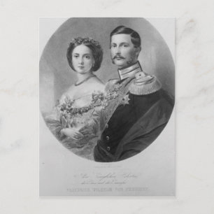 Carte Postale Portrait de mariage de Leurs Altesses Royales