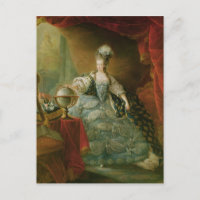 Portrait de Marie Antoinette Reine de France