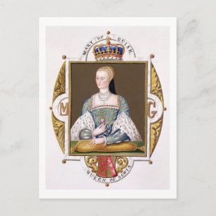 Carte Postale Portrait de Marie de Guise (1515-60) Reine d'Écoss