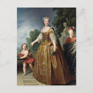 Carte Postale Portrait de Marie Leczinska après 1725