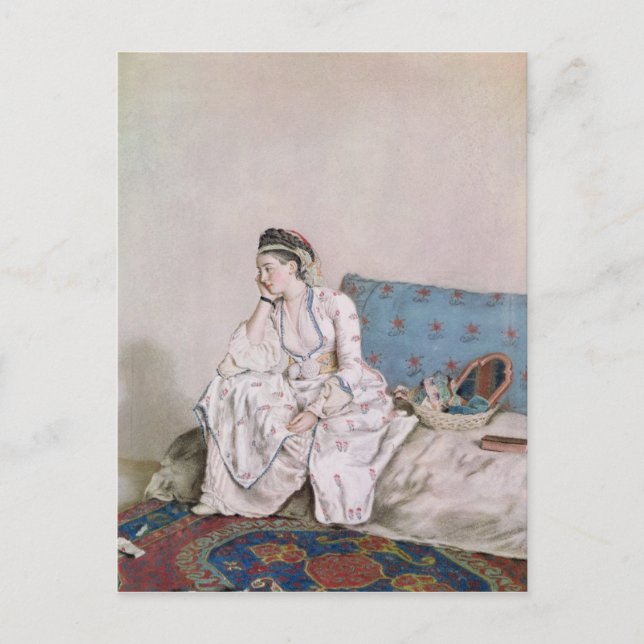 Carte Postale Portrait de Mary Gunning (Devant)
