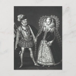 Carte Postale Portrait de Mary Queen of Scots