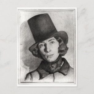 Carte Postale Portrait de Maurice Sand