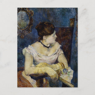 Carte Postale Portrait de Mette Gaugin, La Femme Artiste