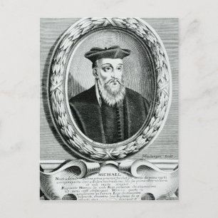 Carte Postale Portrait de Michel de Nostredame