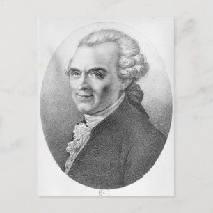 Carte Postale Portrait de Michel-Jean Sedaine