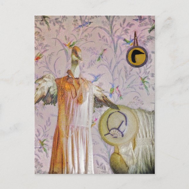 Carte Postale Portrait de Mme Smew (Devant)