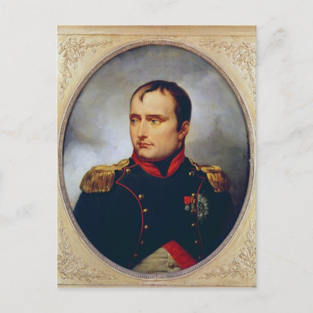 Carte Postale Portrait de Napoléon I, 1815 (Devant)