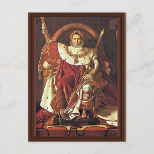 Carte Postale Portrait De Napoléon I. Par Ingres Jean Auguste Do