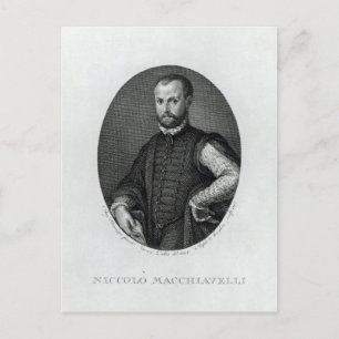 Carte Postale Portrait de Niccolo Machiavelli