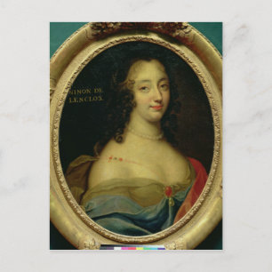 Carte Postale Portrait de Ninon de Lenclos