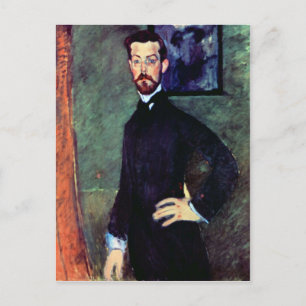 Carte Postale Portrait de Paul Alexanders par Modigliani