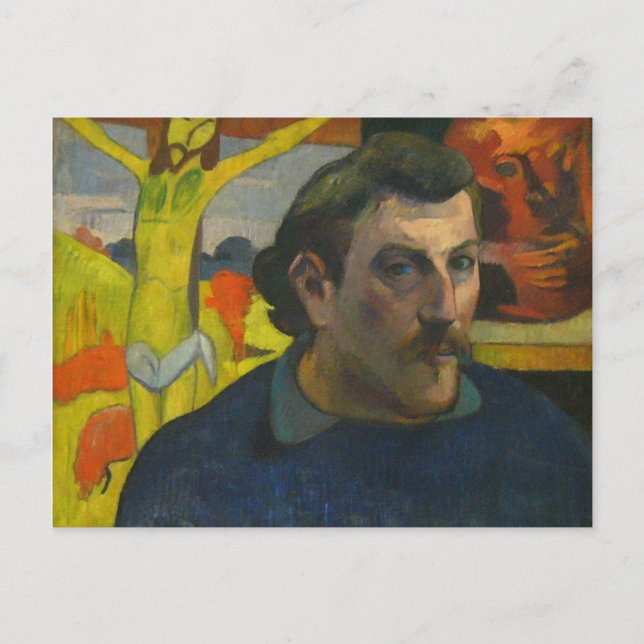 Carte Postale Portrait de Paul Gauguin, 1889 (Devant)