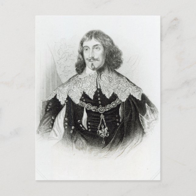 Carte Postale Portrait de Philip Herbert (Devant)