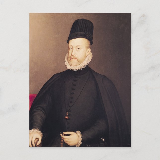 Carte Postale Portrait de Philip II c.1580 (Devant)