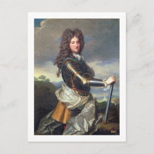 Carte Postale Portrait de Philippe d'Orléans (1674-1723) (huile