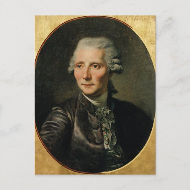 Carte Postale Portrait de Pierre Augustin Caron de (Devant)