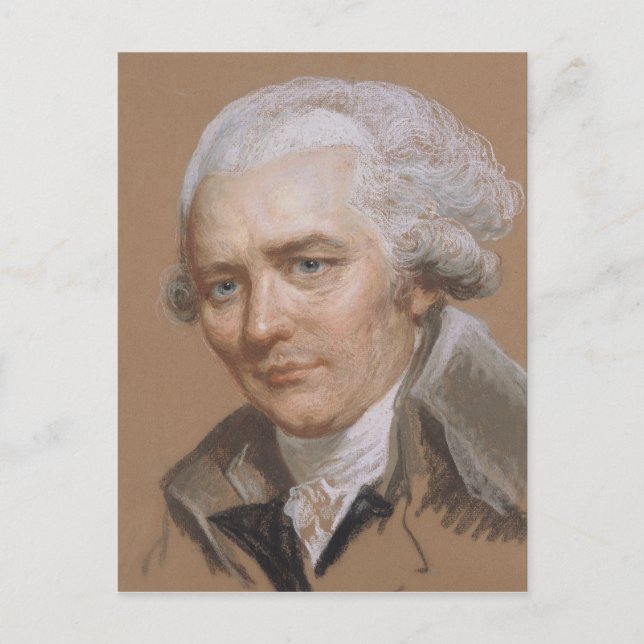 Carte Postale Portrait de Pierre Choderlos De Laclos (Devant)