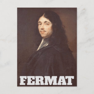 Carte Postale Portrait de Pierre de Fermat