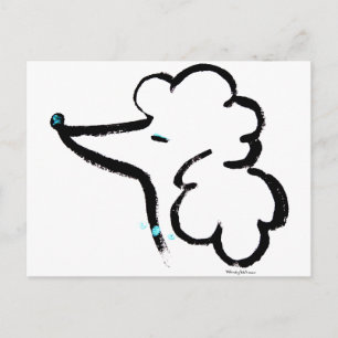 Carte Postale Portrait de poule