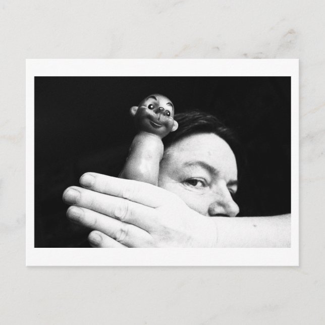 Carte Postale Portrait de Poupée - avec Sanbra (Devant)