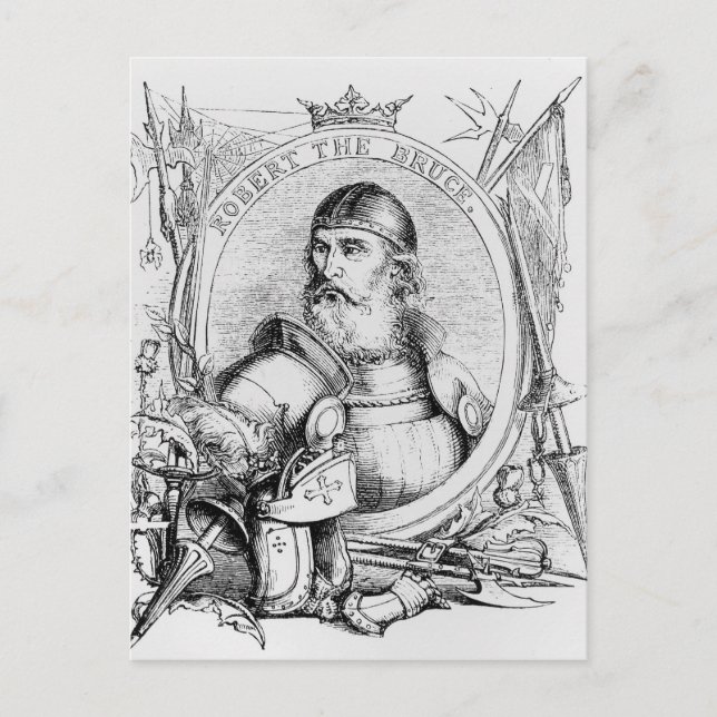 Carte Postale Portrait de Robert le Bruce (Devant)