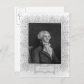 Carte Postale Portrait de Robespierre (Devant / Derrière)