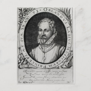 Carte Postale Portrait de Roland de Lassus