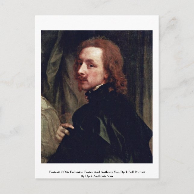 Carte Postale Portrait De Sir Endimion Porter (Devant)