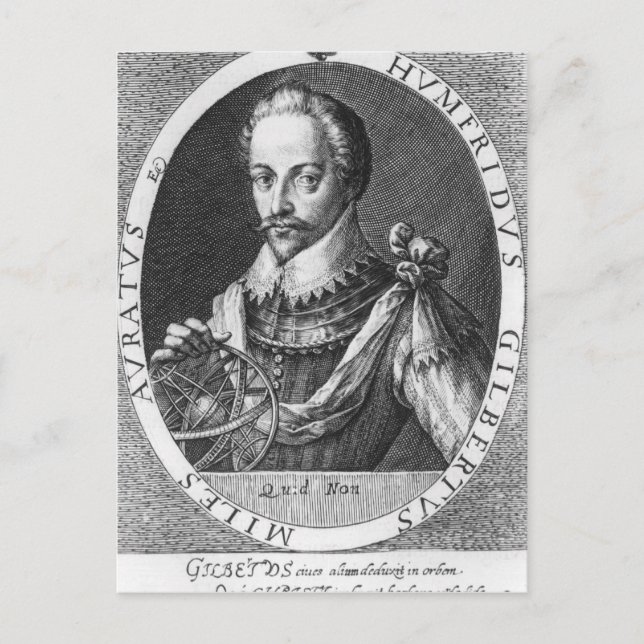 Carte Postale Portrait de Sir Humphrey Gilbert (Devant)