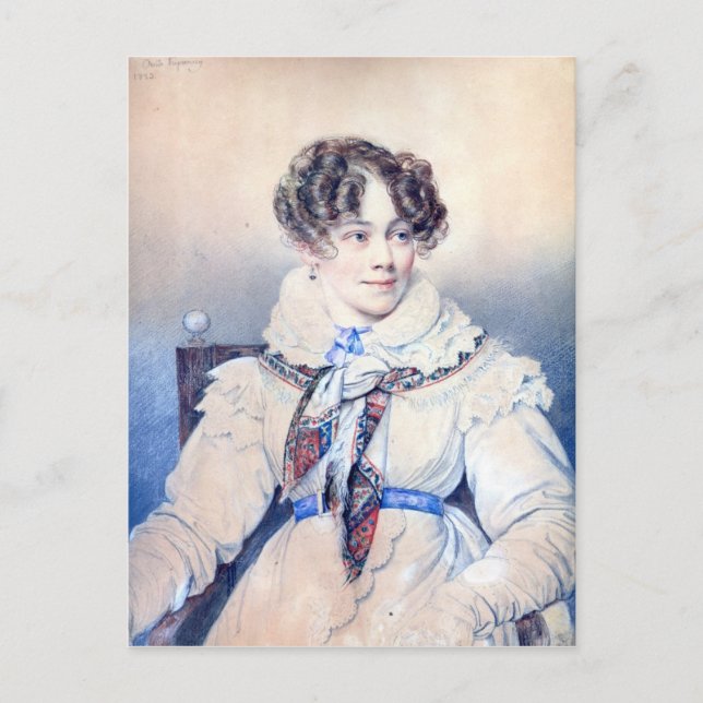 Carte Postale Portrait de Sophie Rostopchine (Devant)