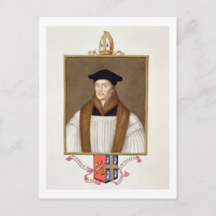 Carte Postale Portrait de Stephen Gardiner (c.1483-1555) Evêque