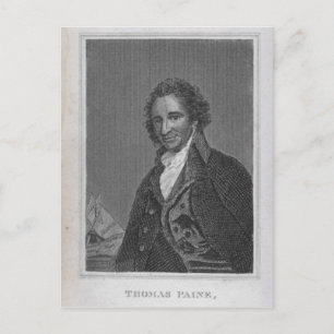 Carte Postale Portrait de Thomas Paine du Volume I
