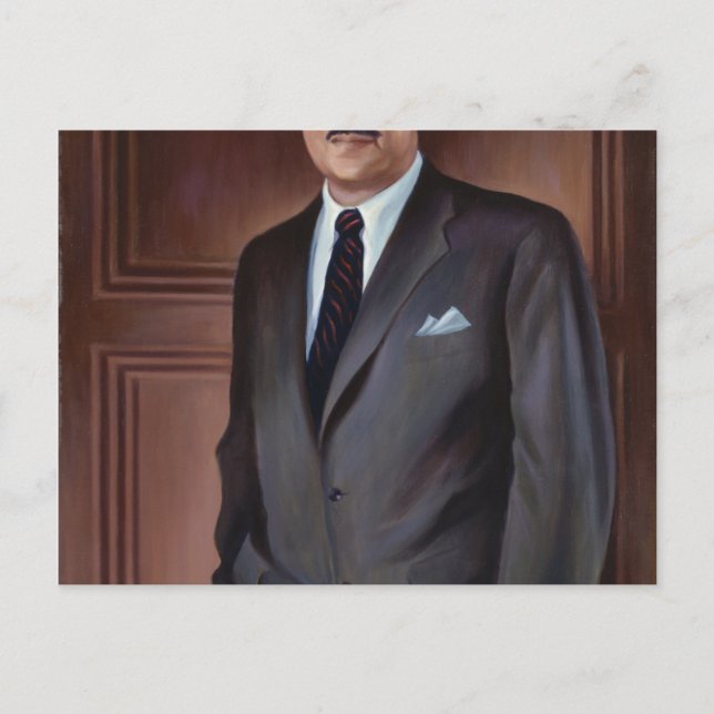 Carte Postale Portrait de Thurgood Marshall par Betsy Graves Rey (Devant)