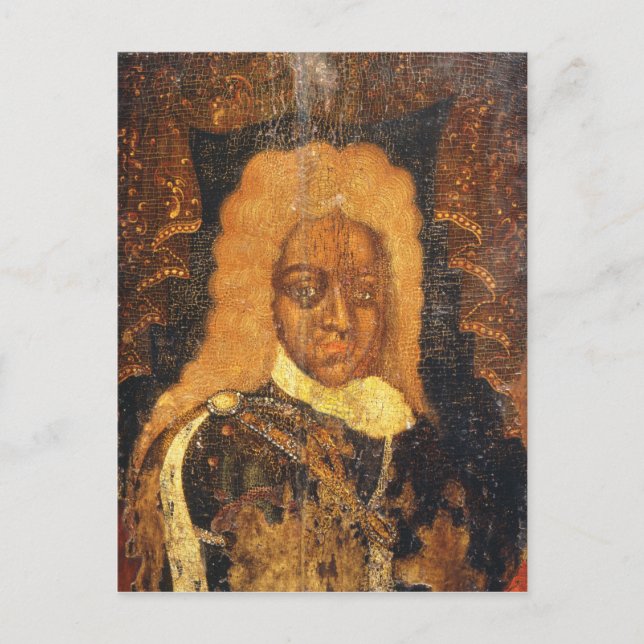 Carte Postale Portrait de Tsar Alexei I (Devant)