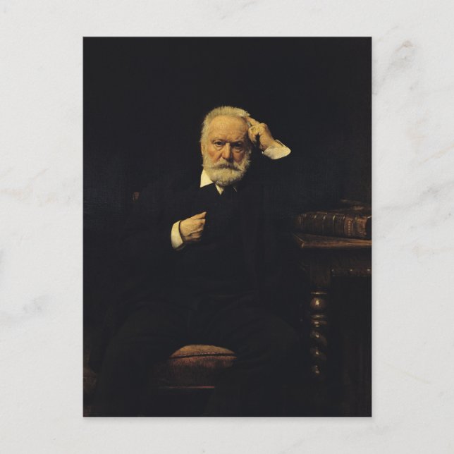 Carte Postale Portrait de Victor Hugo 1879 (Devant)