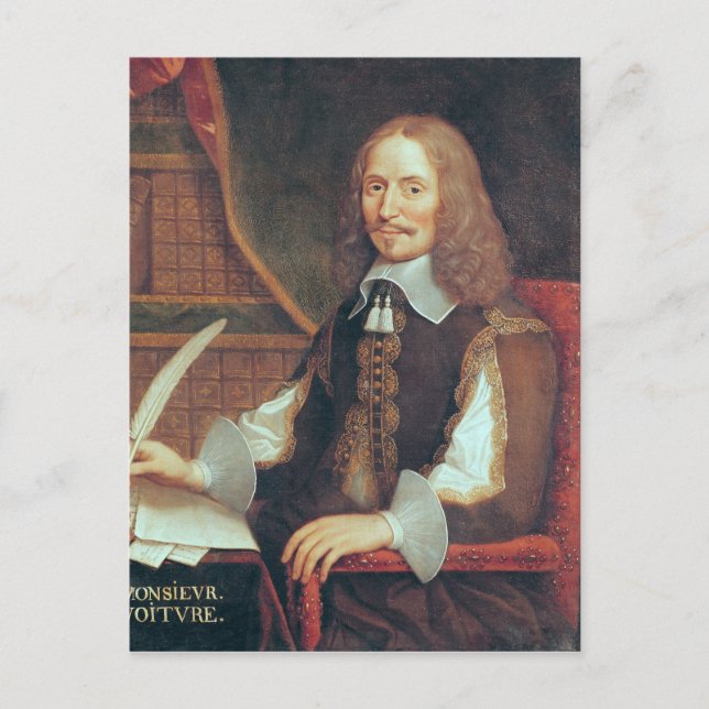 Carte Postale Portrait de Vincent Voiture (Devant)