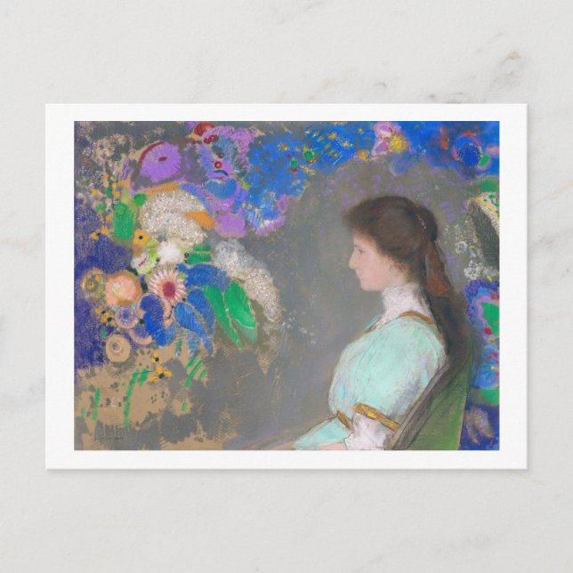 Carte Postale Portrait de Violette Heymann, Redon (Devant)