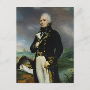 Carte Postale Portrait de Viscount Alexandre-Francois-Marie