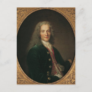 Carte Postale Portrait de Voltaire après 1718